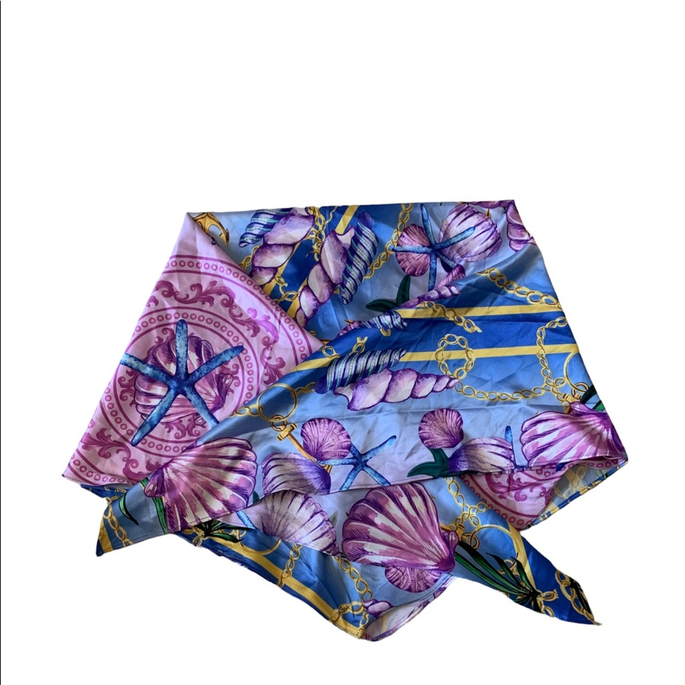 Silk tie up shirt